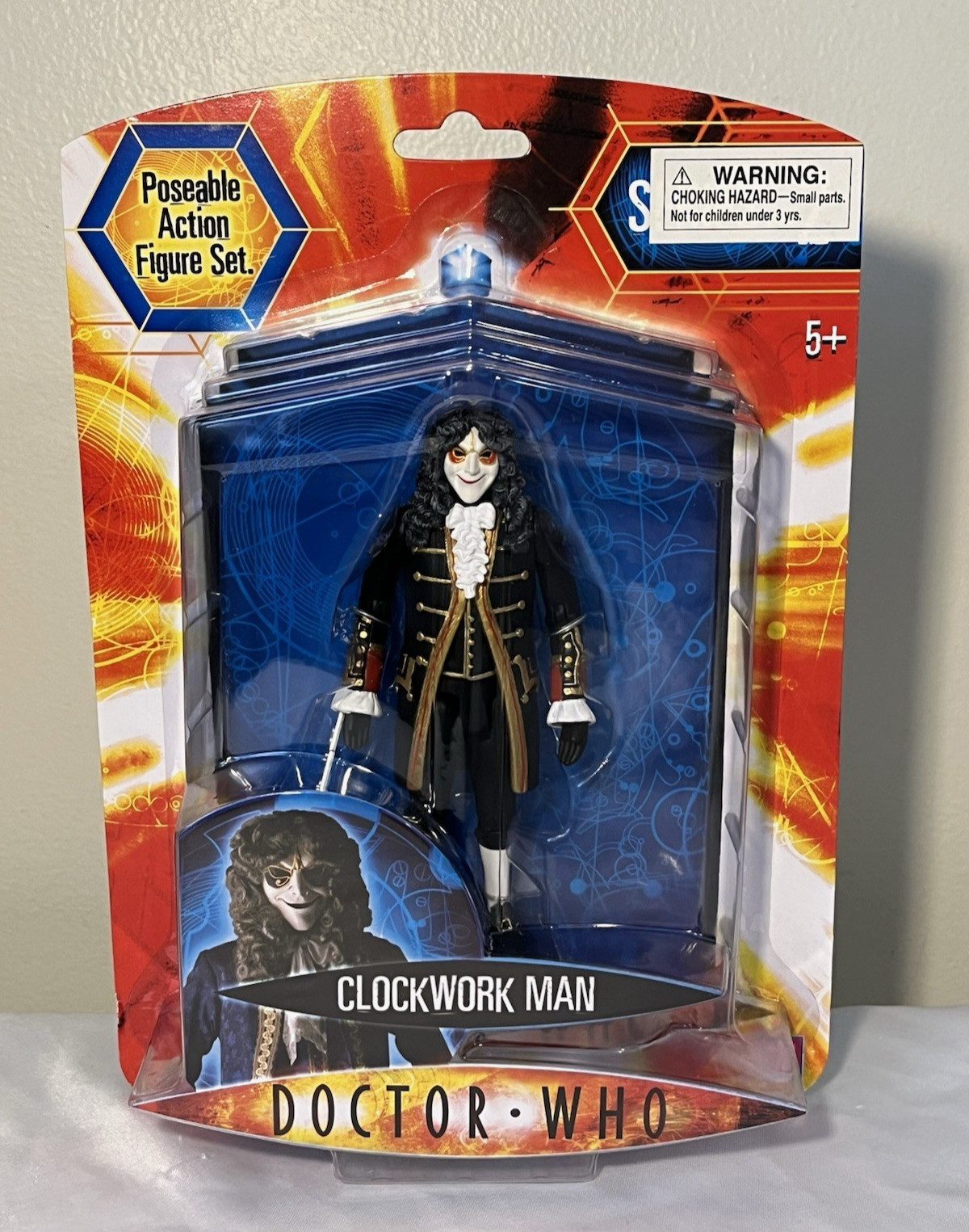 Doctor Who Action Figure Clockwork Man Black Coat Series 2 BBC NEW