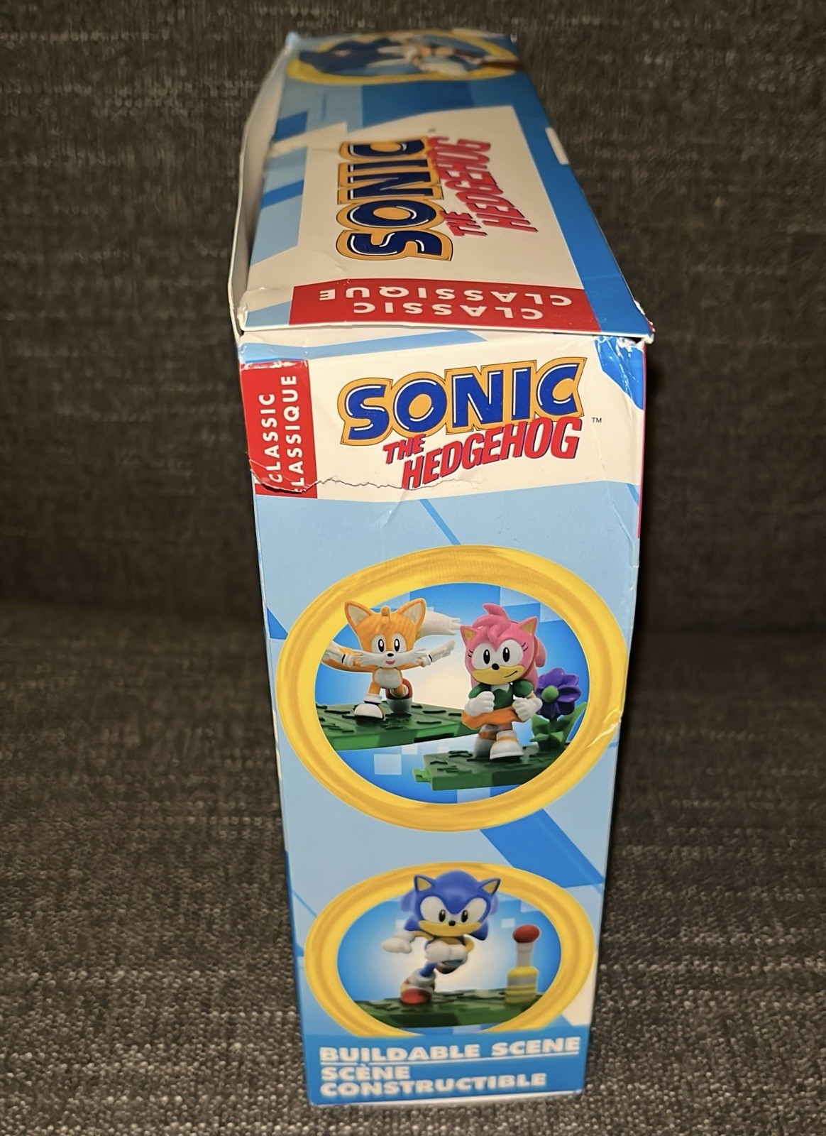 SONIC the HEDGEHOG Buildable Scene Series 4 Eggman Amy Tails Knuckle