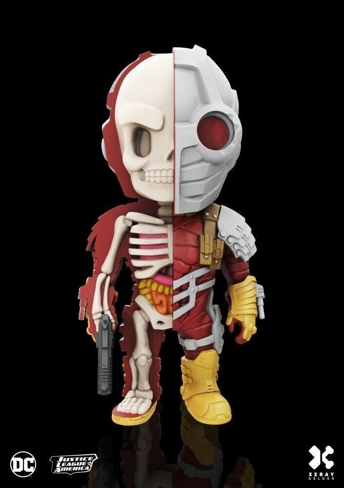 XXRAY MIGHTY JAXX DC Comics Deadshot Funny Anatomy Toy by Jason Freeny