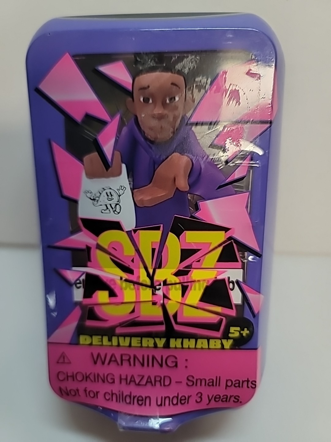 SBZ Screen Breakz Delivery Khaby Collectible Figure Sealed!