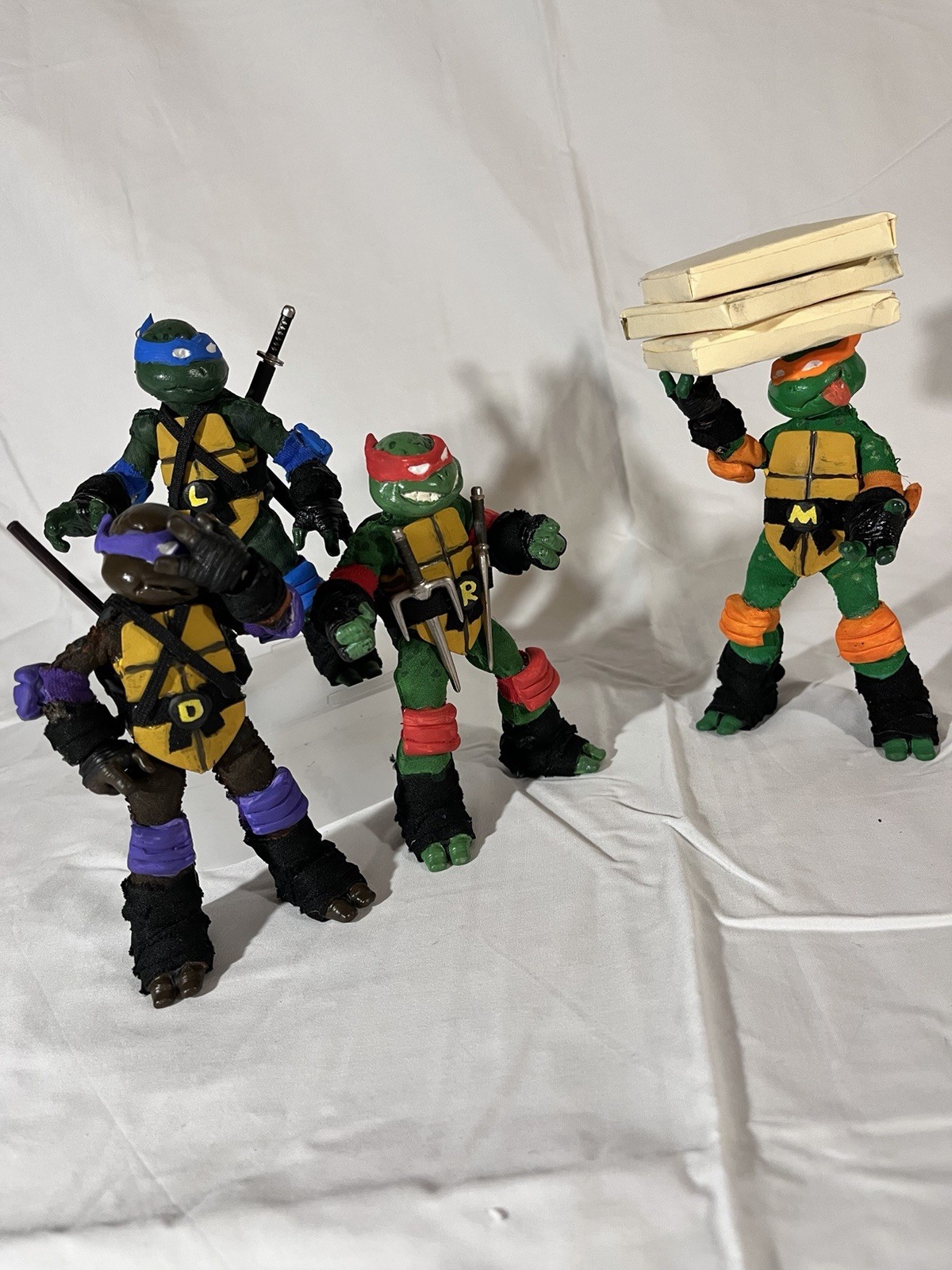DYNA-DOLLS || DD-171 « TMNT & Turtle Van » || Custom 90s Inspired Figure Set