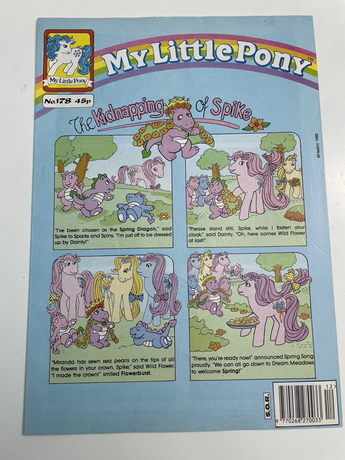 My Little Pony UK COMIC Magazine Issue 178 – Vintage 80&rsquo;s 90&rsquo;s G1