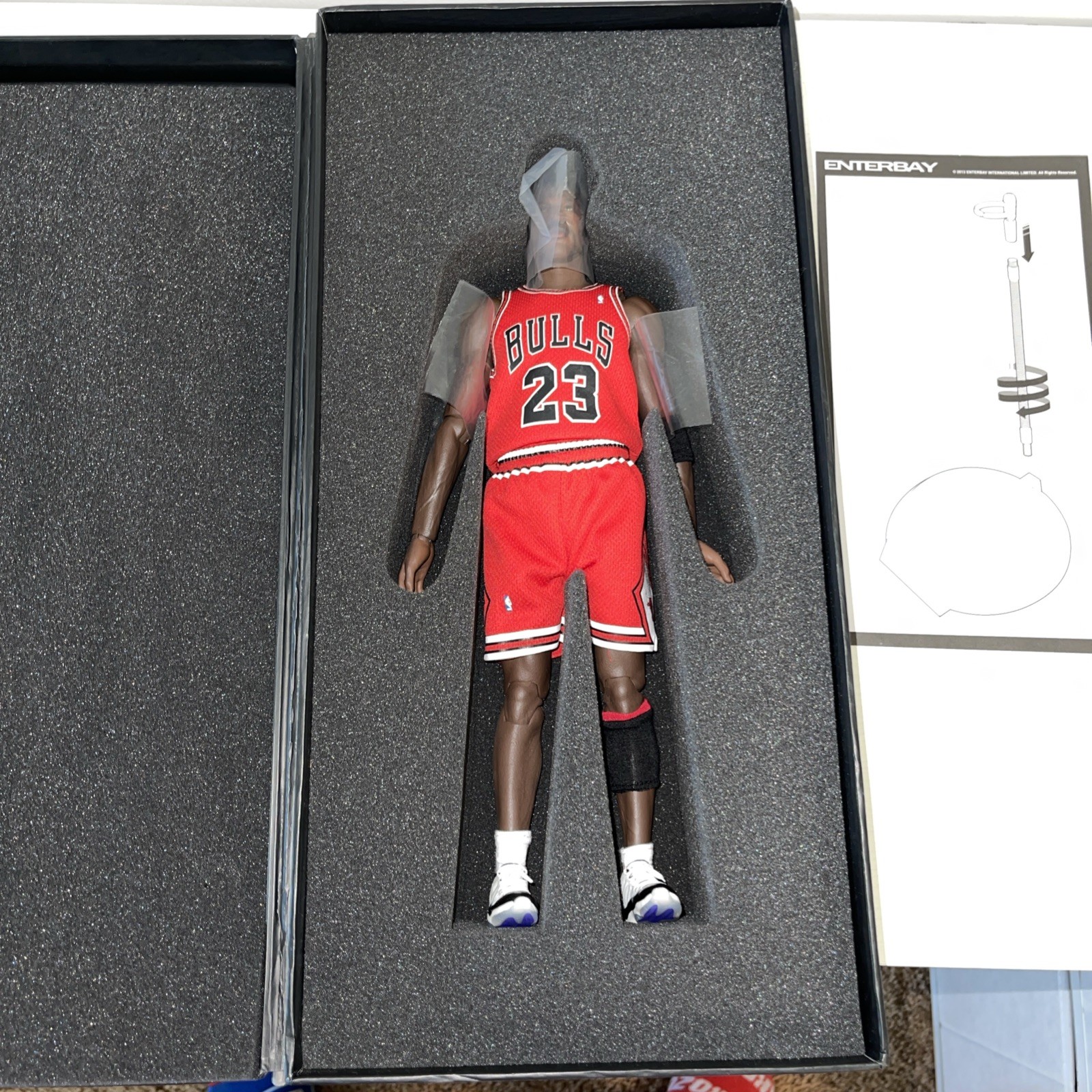 ENTERBAY UPPER DECK Michael Jordan Series 1 « Legend » 1/6 Real Masterpiece 2013