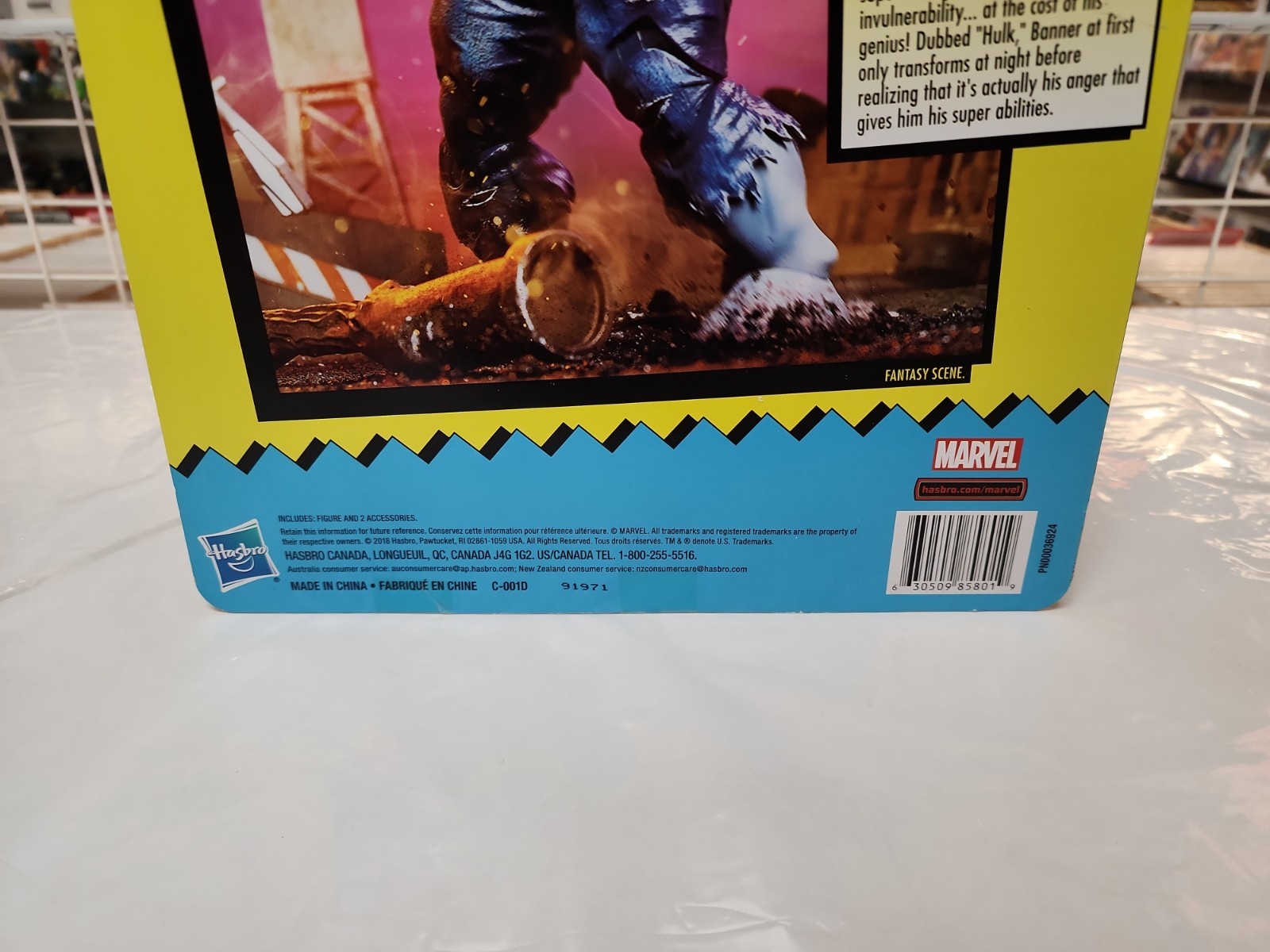 Marvel Legends 80th Retro Cardback Gray Hulk Hasbro Action Figure New & Sealed
