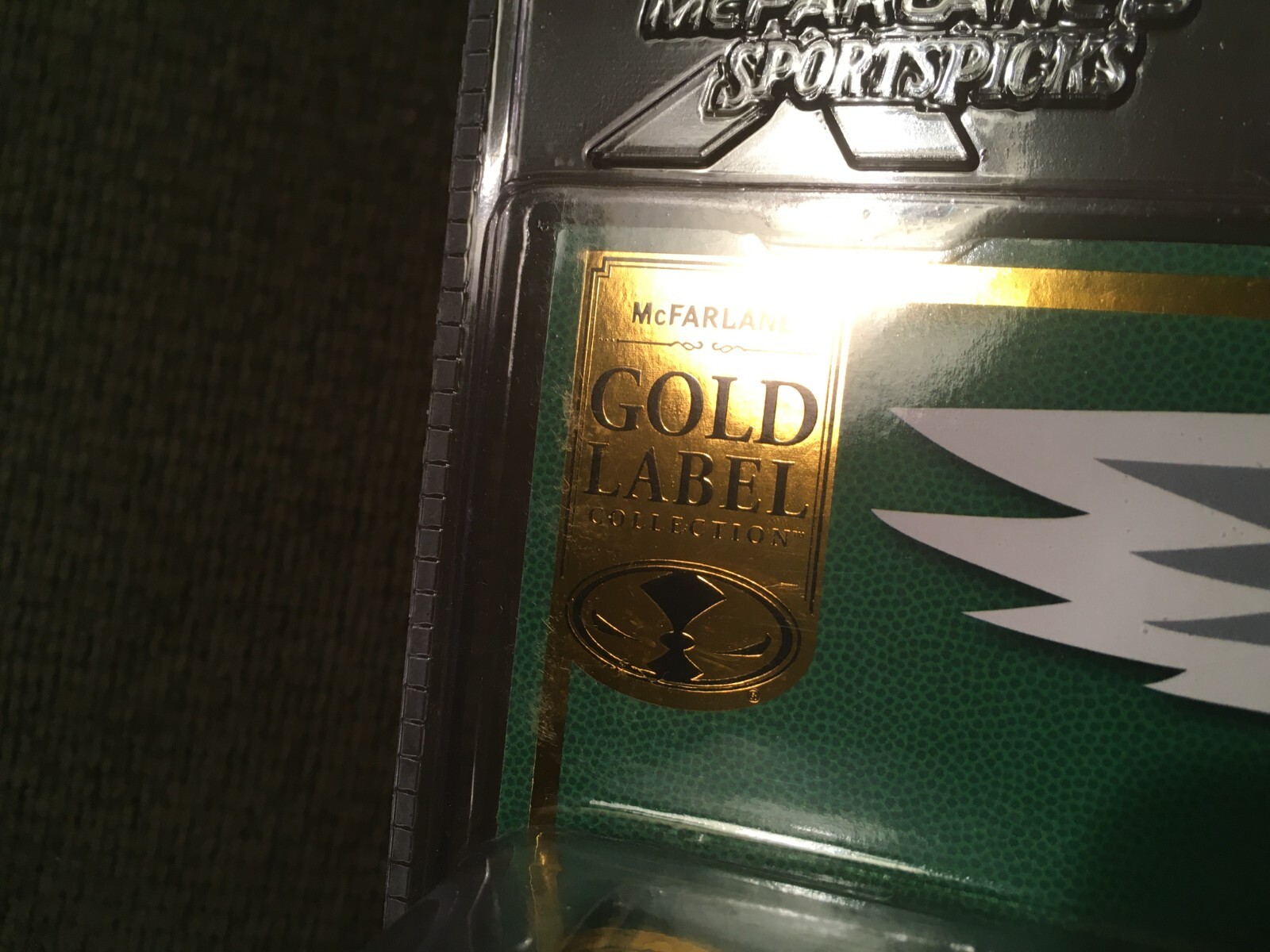 MINT McFarlane *gold* exclusive NFL Jalen Hurts eagles kelly green action figure