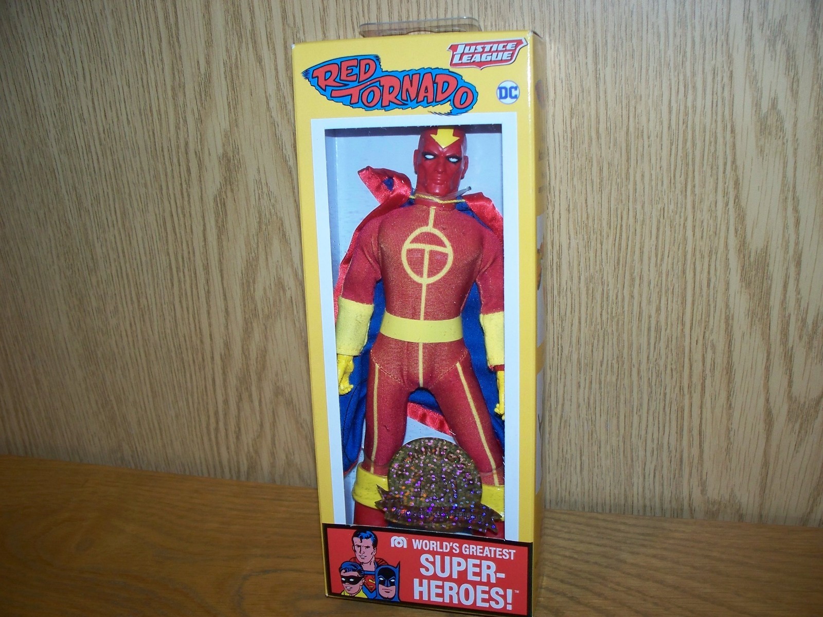 MEGO Red Tornado Figure 50th Anniversary 8&Prime; inch 1/9 Factory Sealed