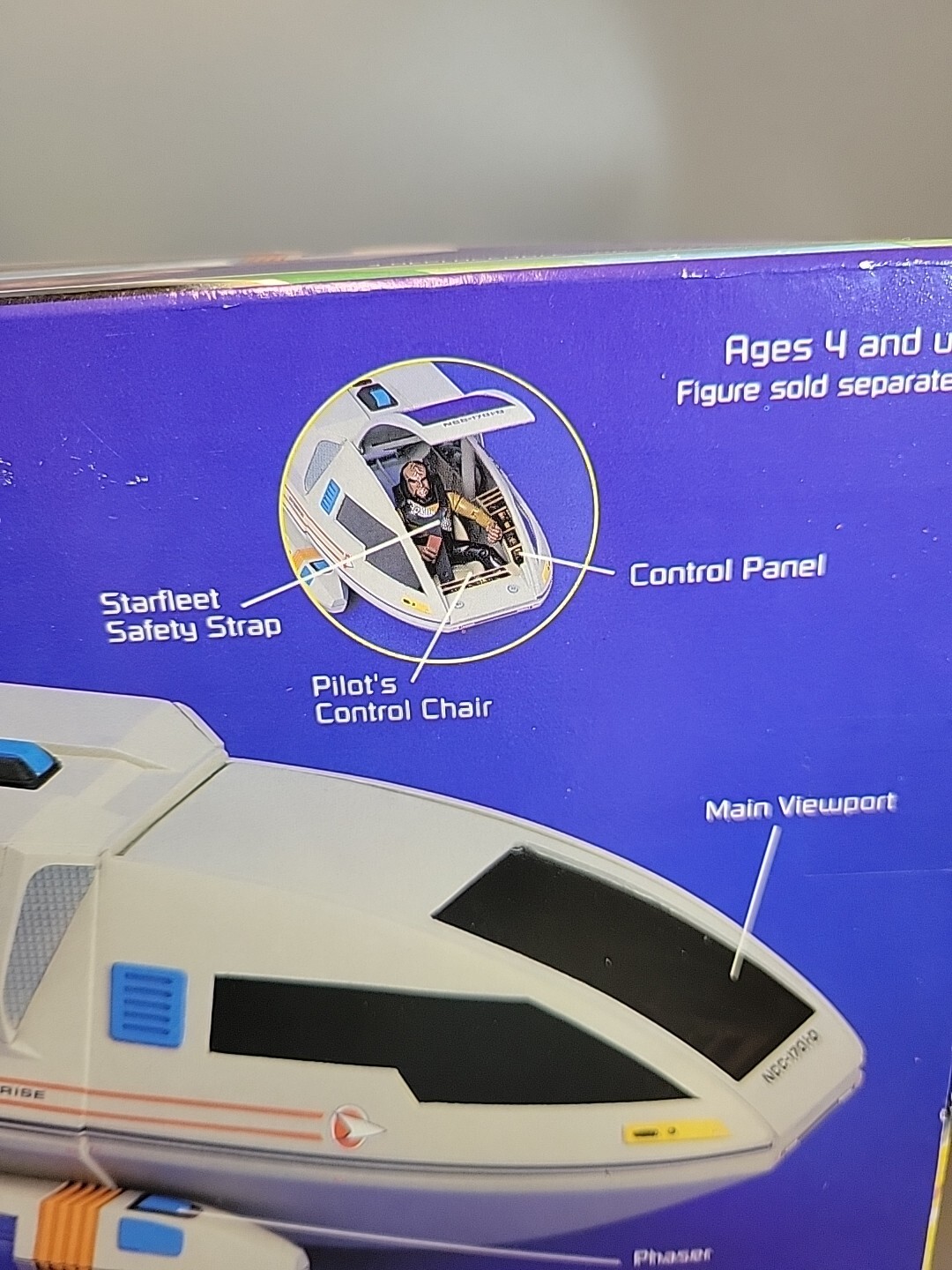 Star Trek The Next Generation Shuttlecraft Goddard 1992 Playmates