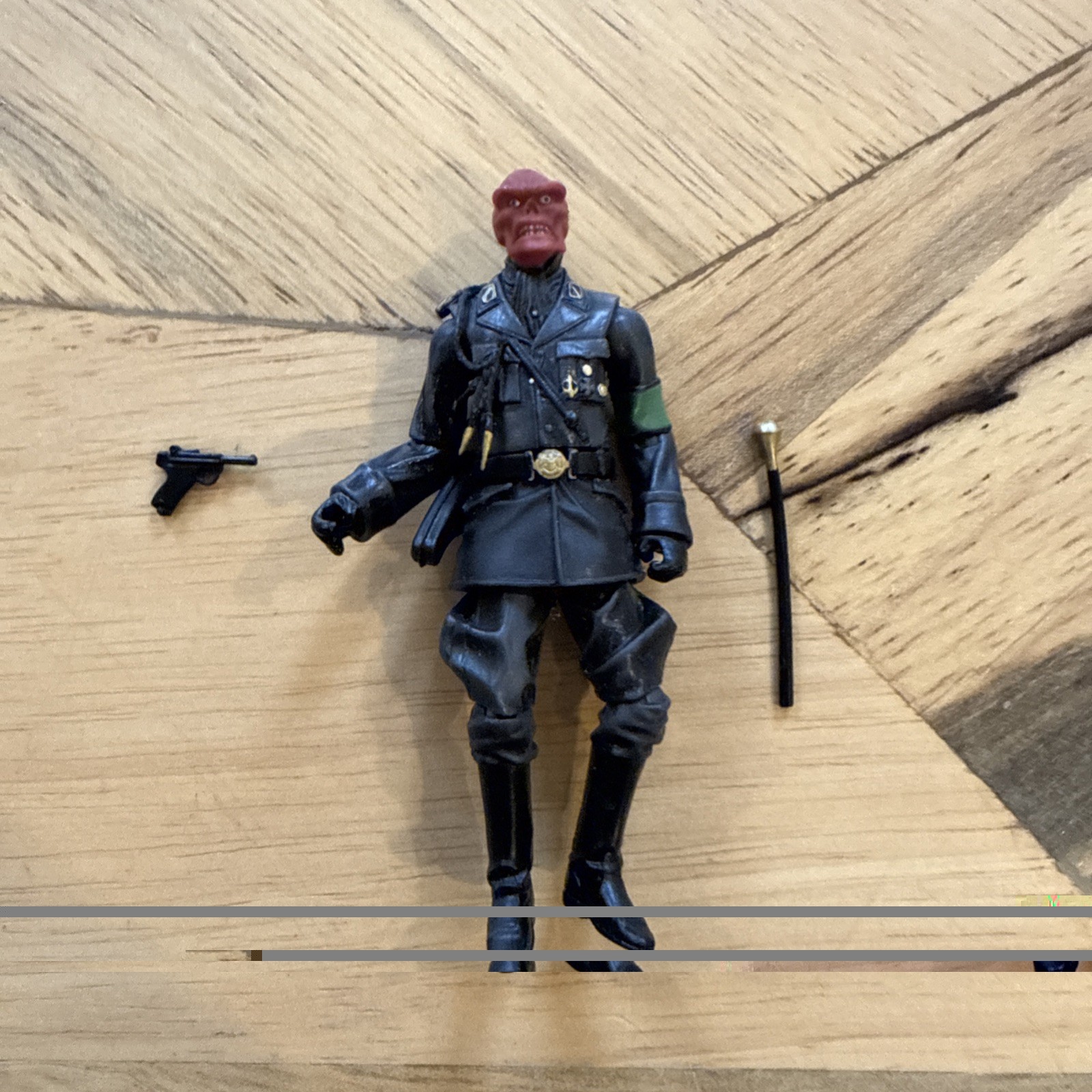 Red Skull From Marvel Universe 2009 SDCC INVADERS Box Set 3.75&Prime; loose Hydra