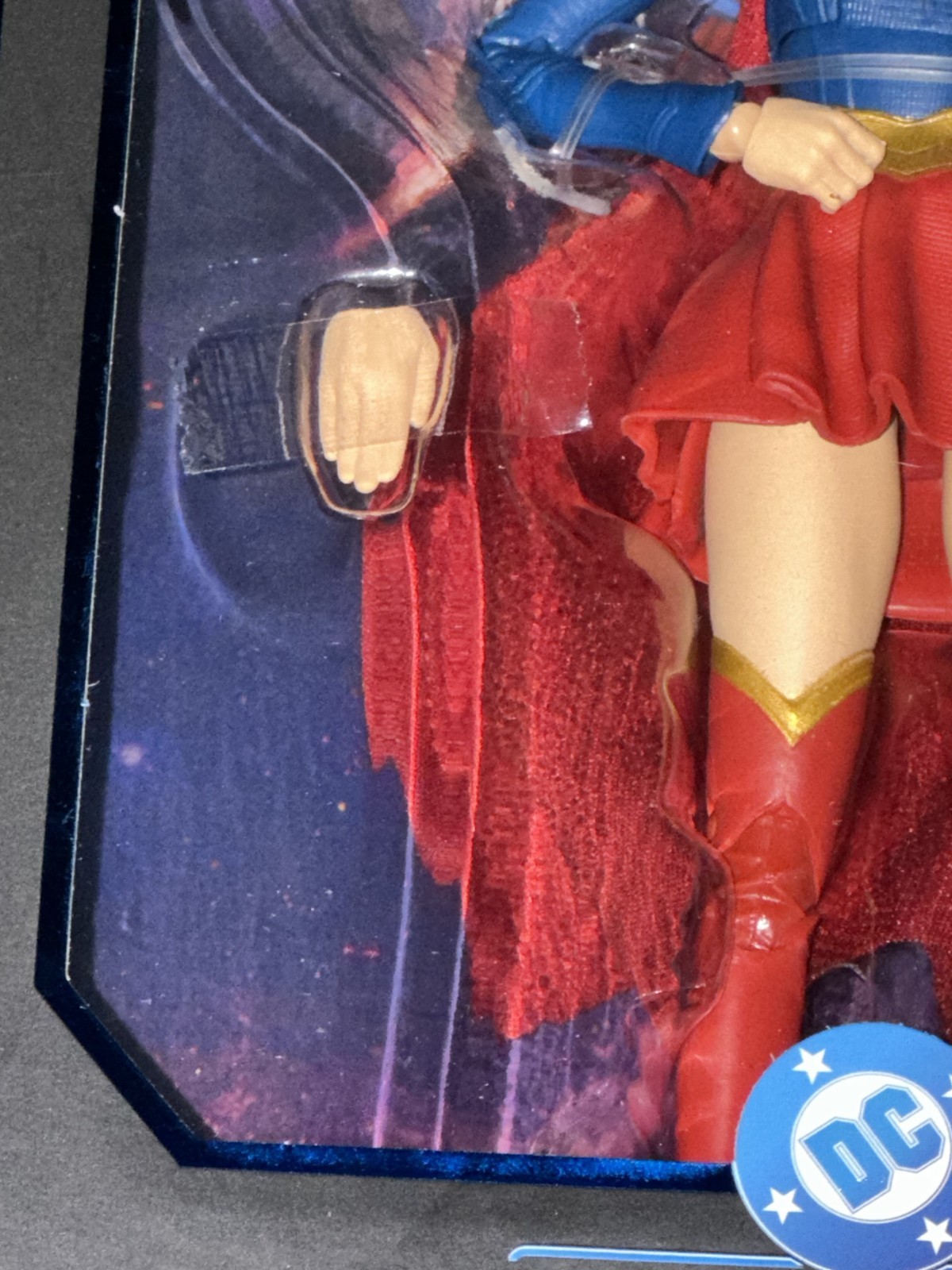 McFarlane Supergirl + Baby Krypto DC Multiverse Deluxe Theatrical Edition Figure