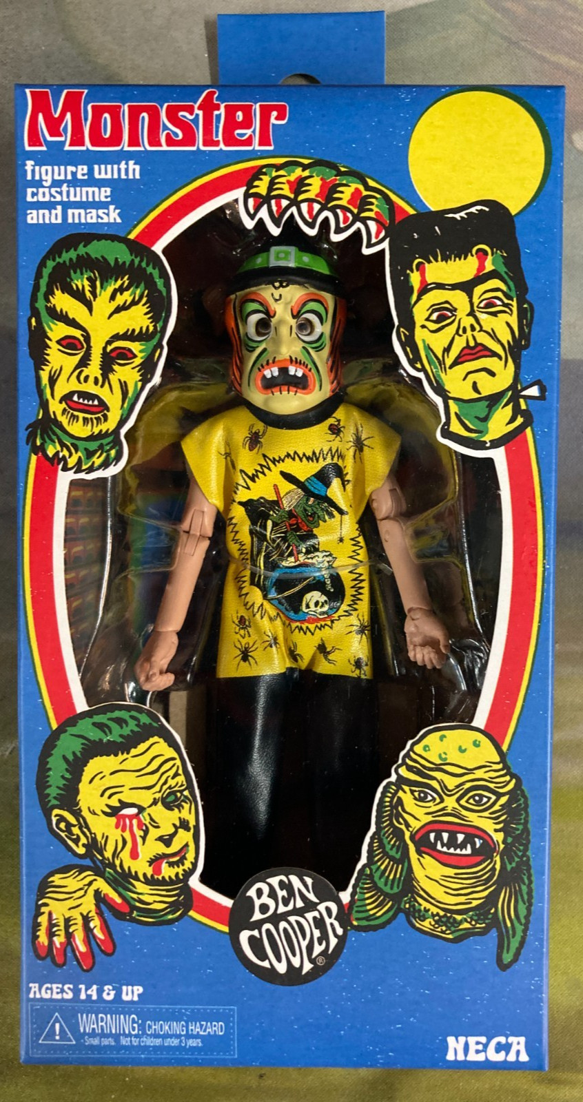 NECA Ben Cooper Witch Monster Figure W Costume & Mask #10 NEW Halloween 2023
