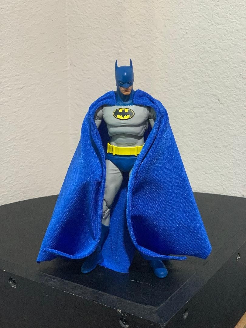 Custom Batman DC Multiverse Knightfall 1/12 Mcfarlane Wired Cape NOT FIGURE