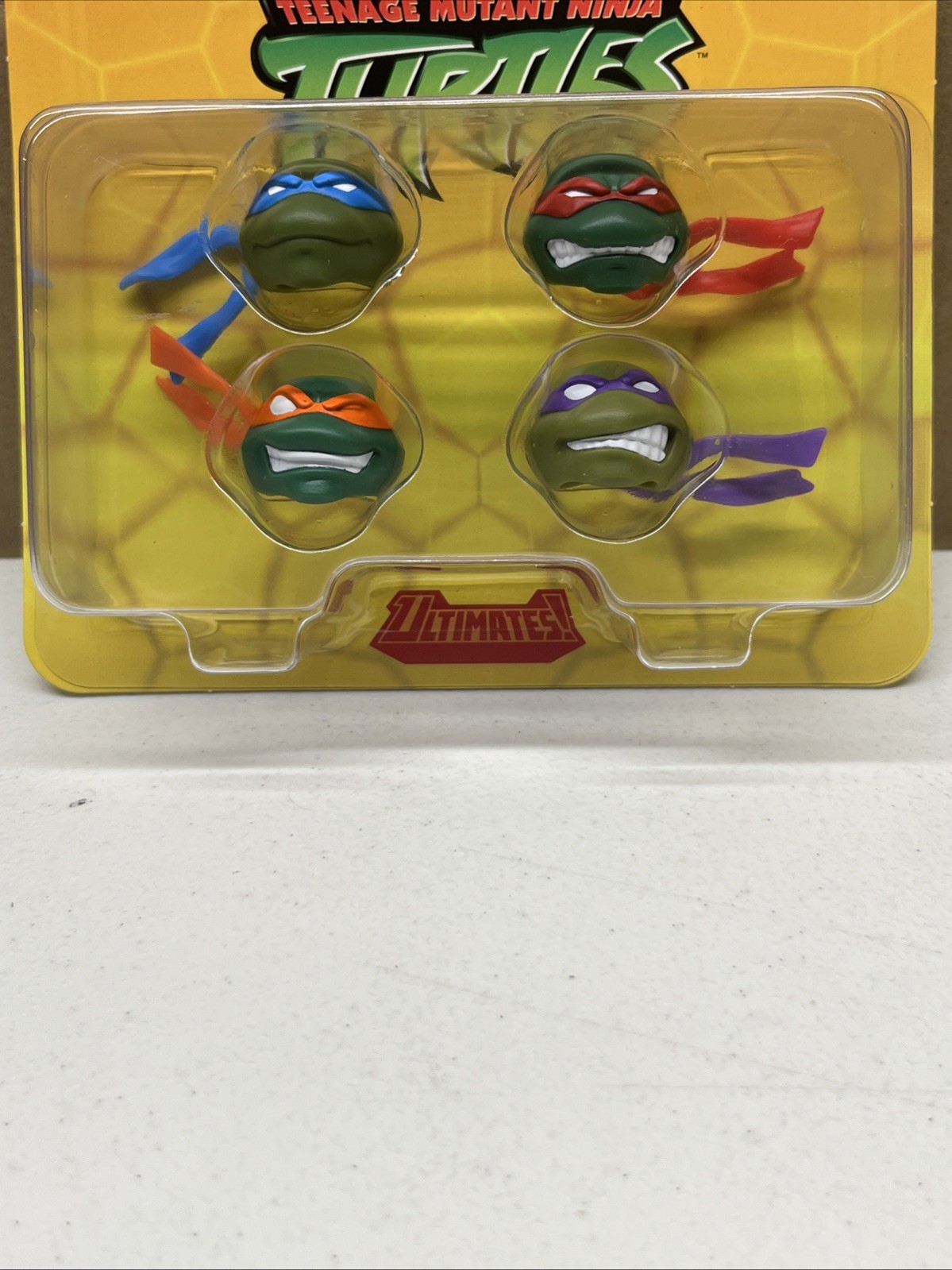 Super7 2003 TMNT Ultimates Heads super Pack MOC teenage mutant ninja turtles