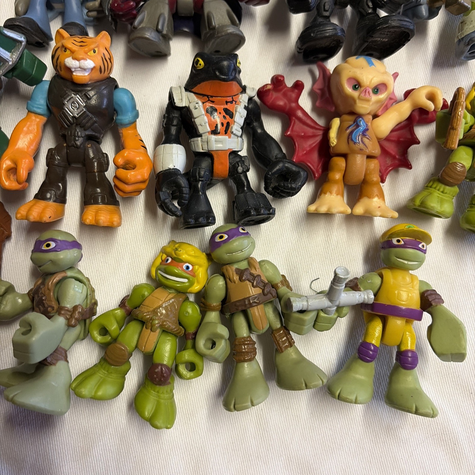 Viacom Playmates TMNT Half Shell Heroes Figures LOT Teenage Mutant Ninja