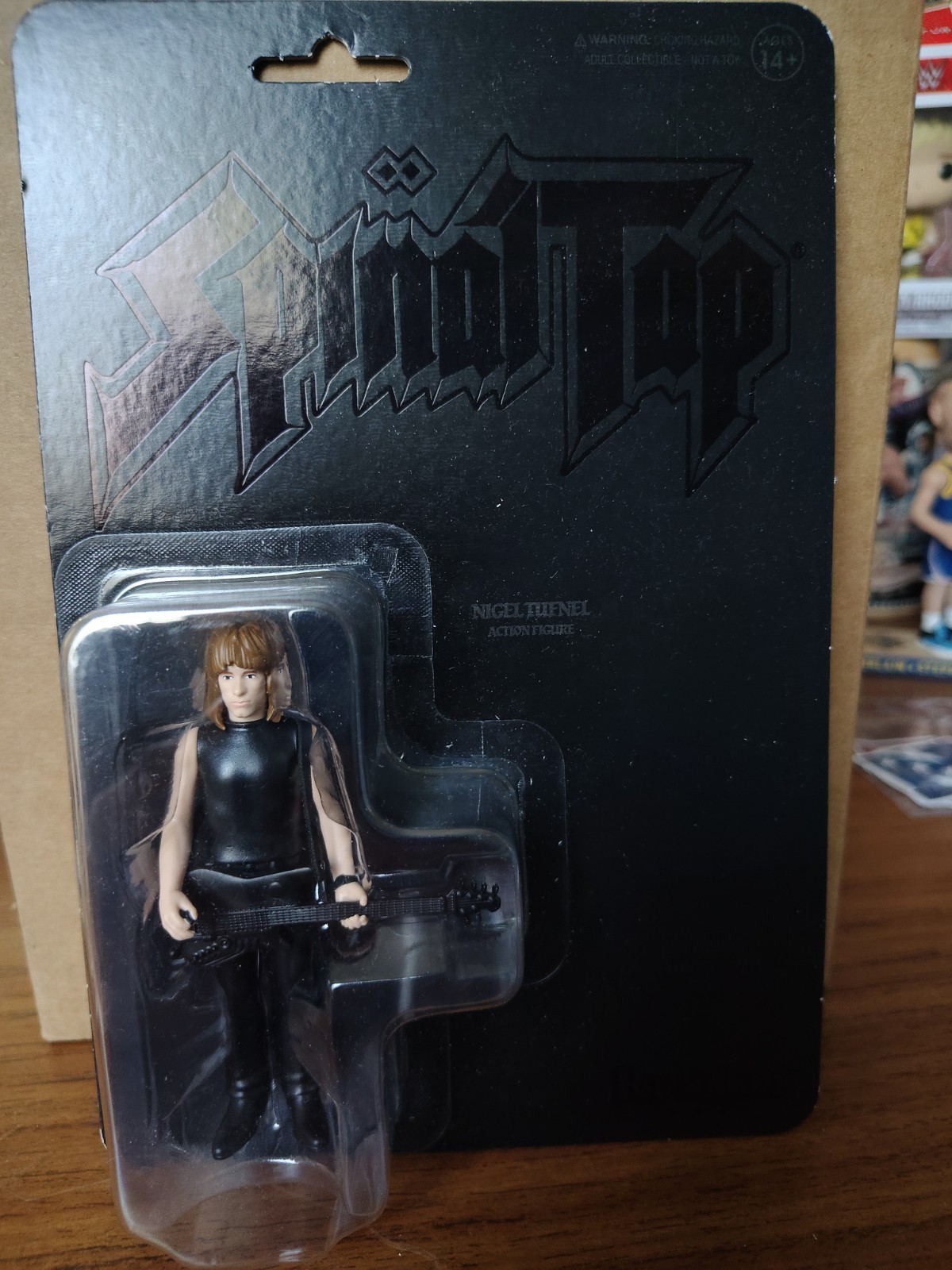 Spinal Tap Nigel Tufnel None More Black Reaction Figure Wave 2