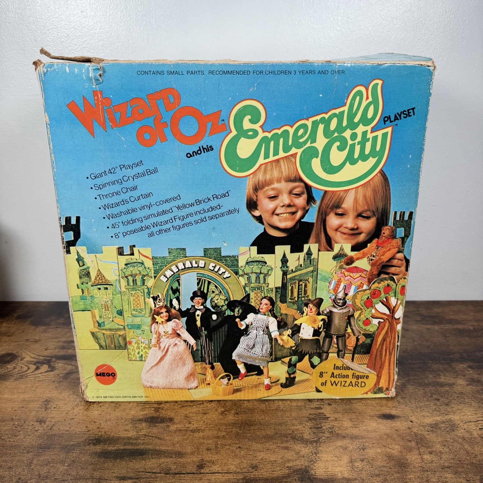 Vintage Mego Wizard of Oz And His Emerald City Playset 1974 | Original BOX ONLY!