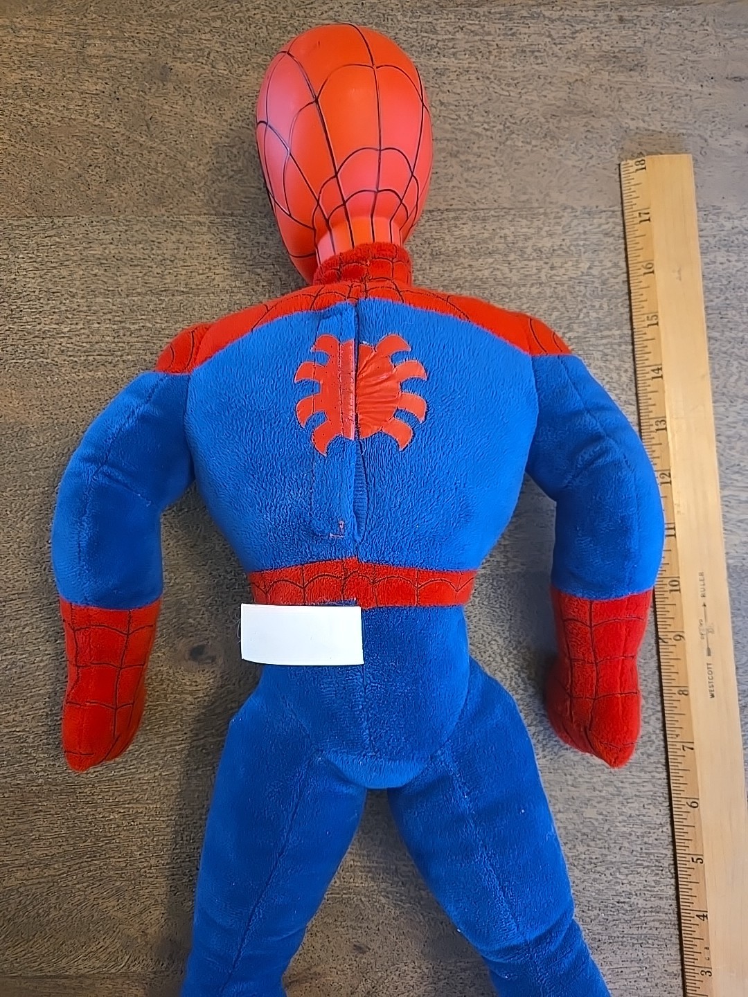 2015 Marvel Spiderman plush doll Talking Plastic Head Action Figure 20” Works