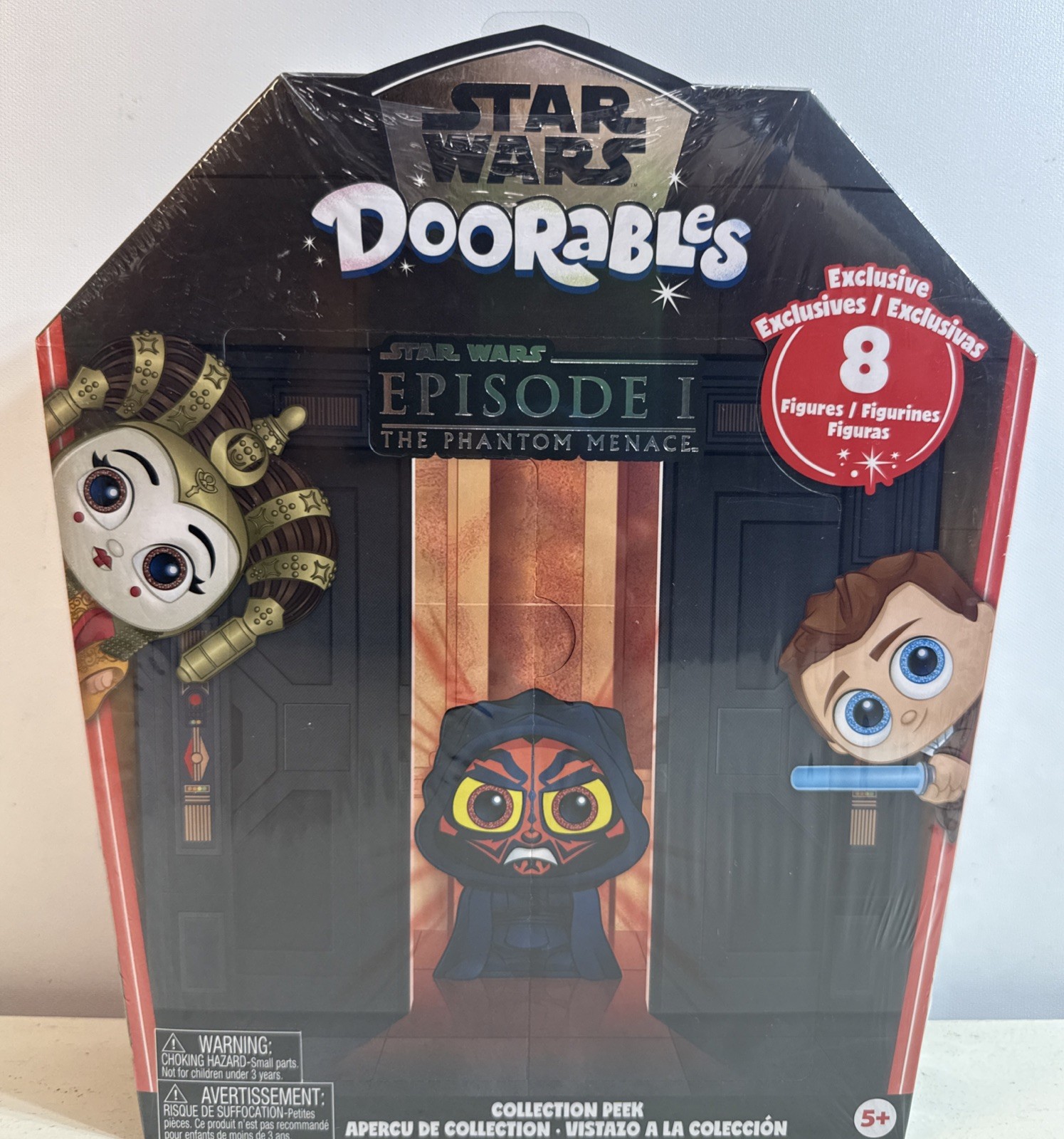 Disney Doorables Star Wars Episode 1 The Phantom Menace 8 Exclusive Figures NEW