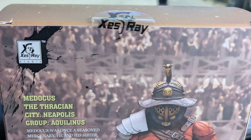 Xesray Studio Combatants Fight For Glory GLADIATOR MEDOCUS THRACIAN Figure NEW