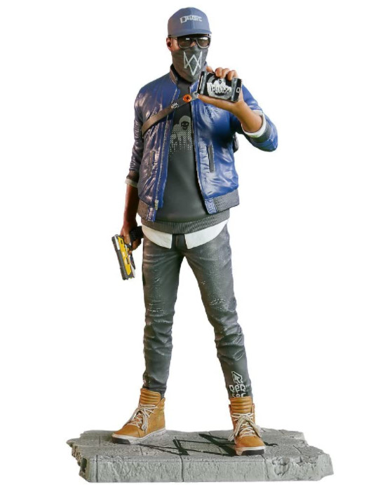 Watch_Dogs 2 Marcus Figurine Statue **OFFICIAL UBISOFT** BRAND NEW**