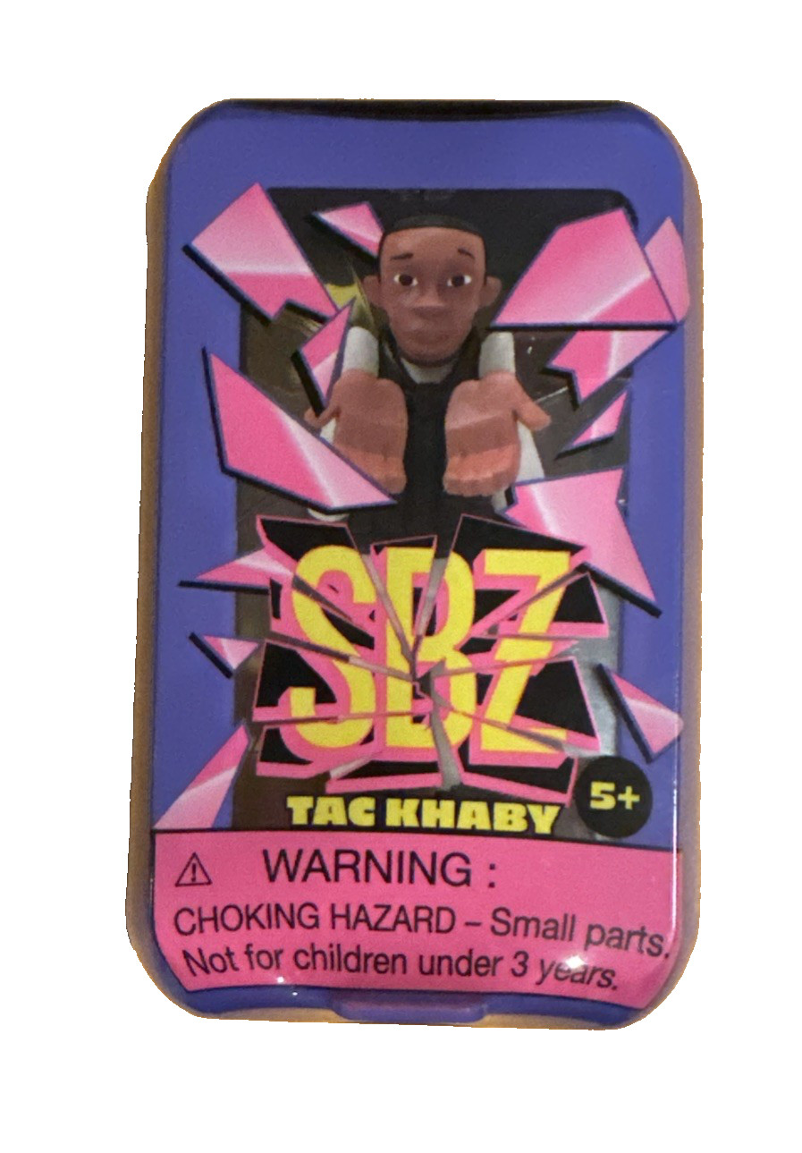 ScreenBreakZ Tac Khaby 4.5&Prime; Collectible Figure From The Khaby Lame Series New