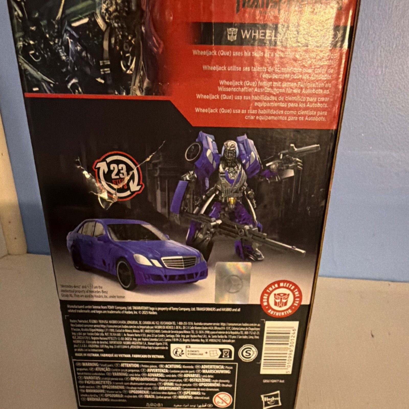 Hasbro Transformers Studio Series Wheeljack (Que) Transforming Action Figure