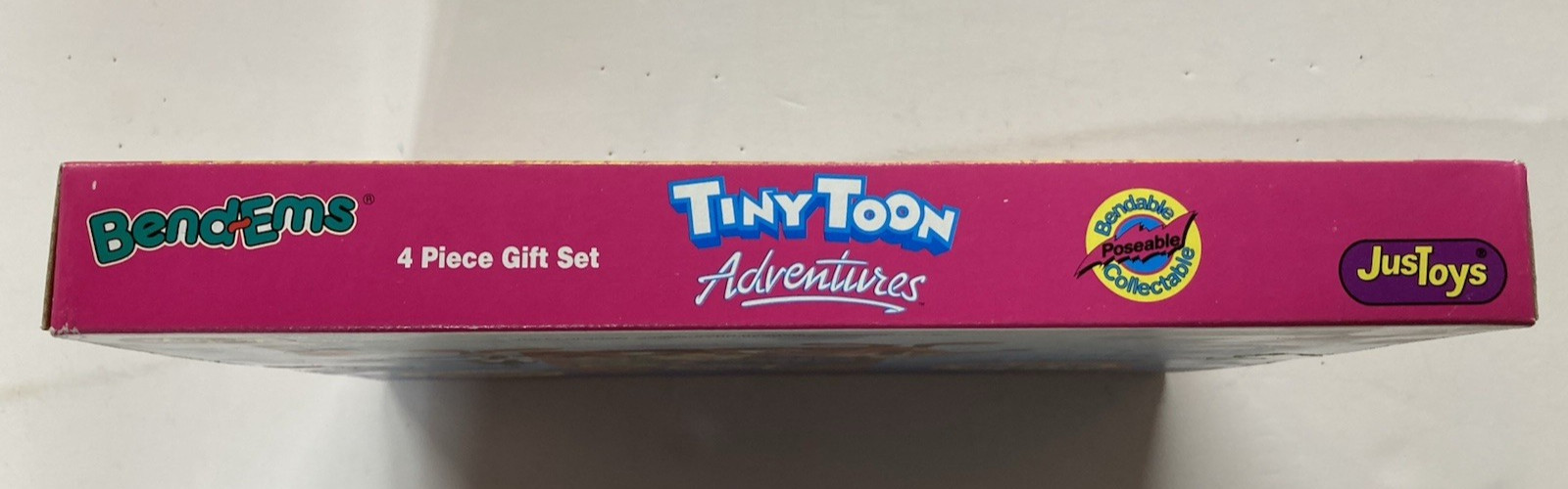 Vintage Tiny Toons Adventures Gift Set Bend-Ems Bugs Bunny Bendable Justoys