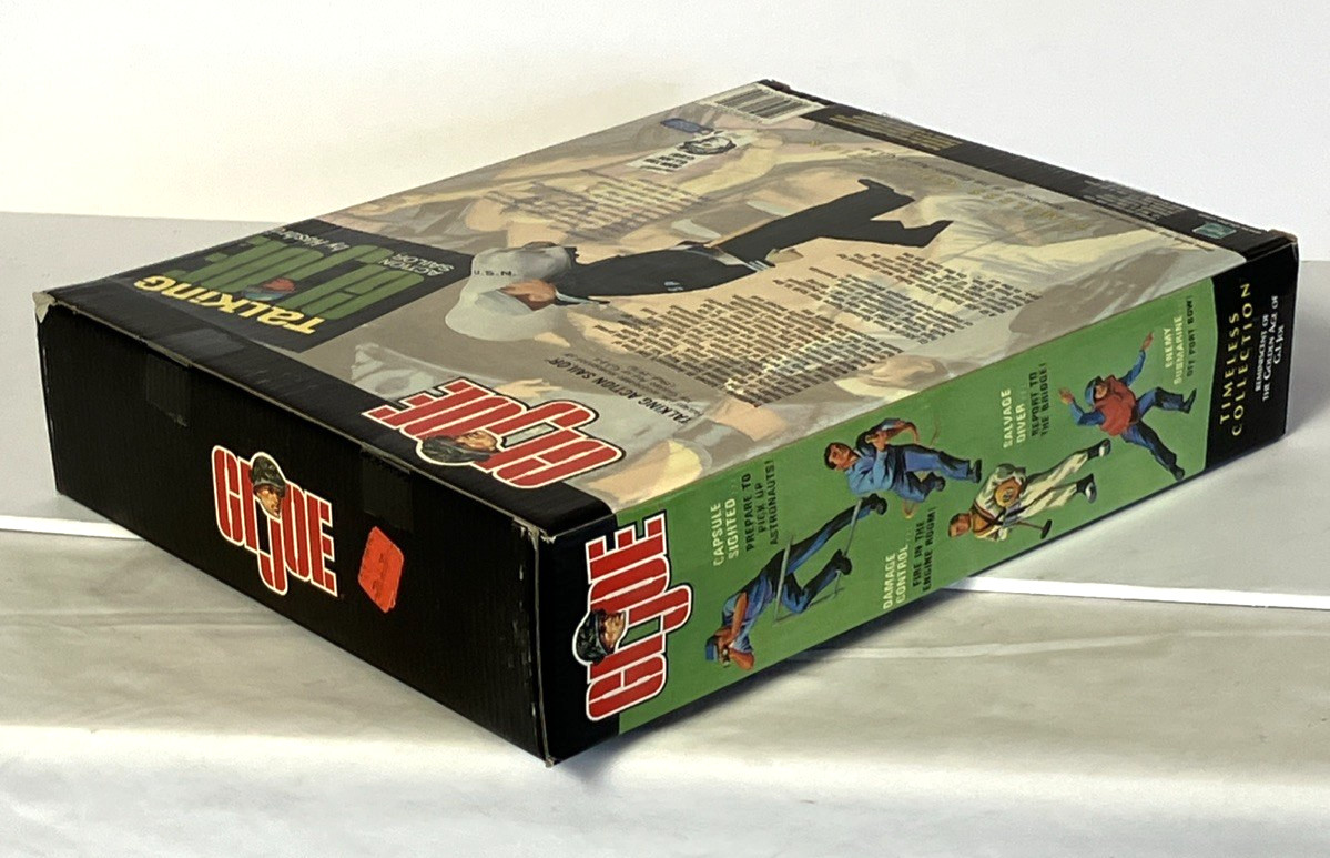 GI Joe Timeless Collection Talking Action Sailor 12” Figure NIB Factory Sealed