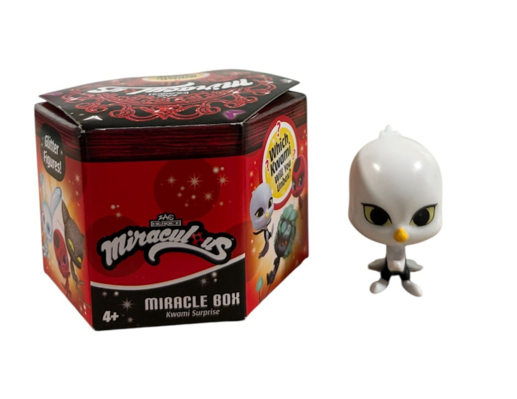 Miraculous Ladybug Miracle Box Kwami Surprise Figures – BRAND NEW! YOU CHOOSE