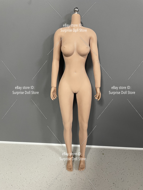 ANT AB001 1/6 Female Super Flexible Seamless Body Large Breast Suntan 12 »Figure