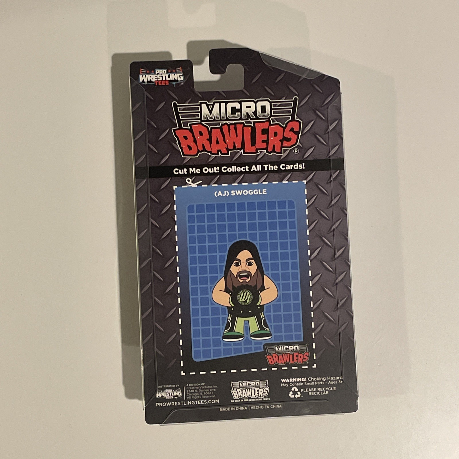 Swoggle Hornswoggle Micro Brawler Wrestling Figure Limited Edition 1/400 WWE
