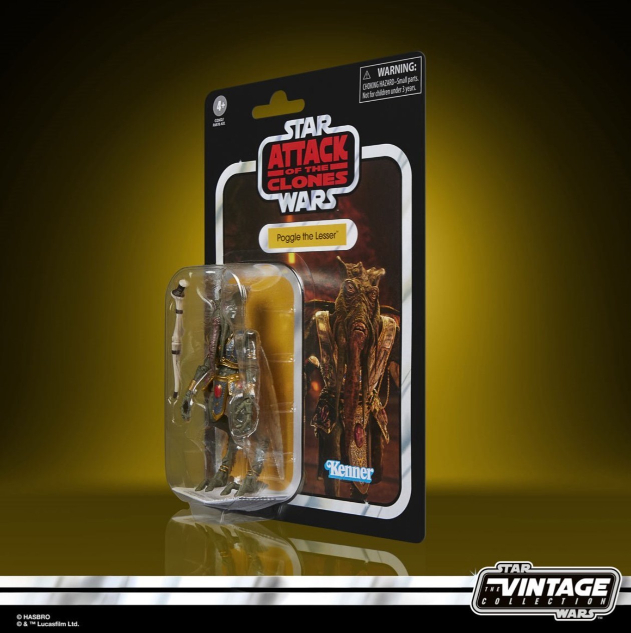 Star Wars The Vintage Collection Poggle the Lesser Attack of the Clones Figure