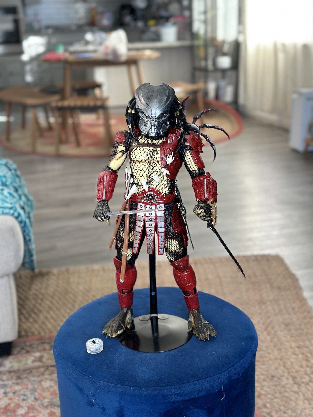 Custom 1/4 Bionic Predator Mask For Neca Jungle Hunter Predator -MADE TO ORDER