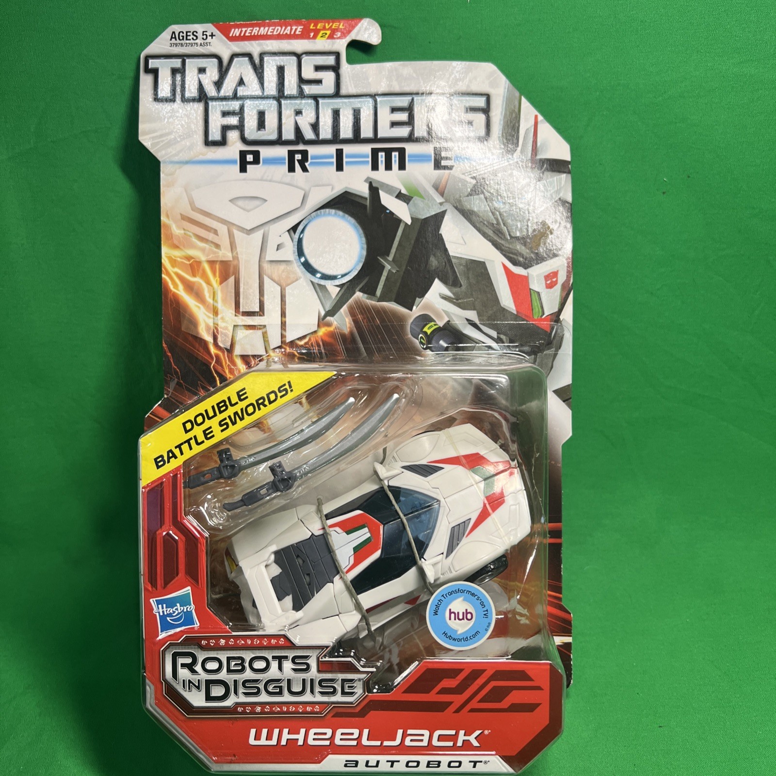 TRANSFORMERS Prime Autobot WHEELJACK 2011 Hasbro ROBOTS IN DISGUISE