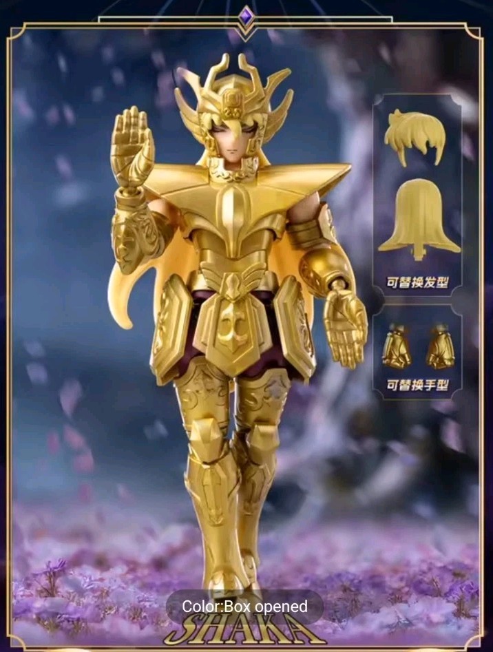 Saint Seiya Series 4 Blokees Shaka figure Blind Box Model Kit 4&Prime; tall No Box