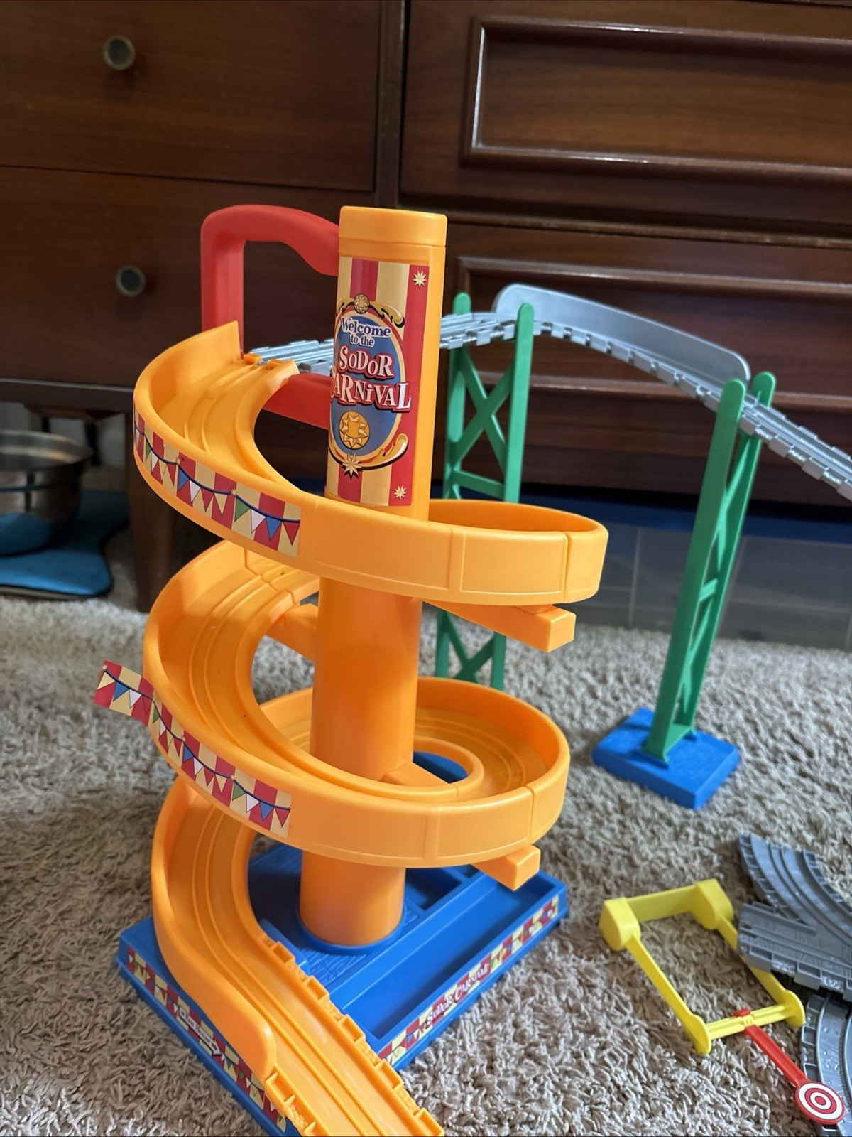 Thomas Tank & Friends Engine Take Along Sodor Carnival- 2 Incomplete Track Sets