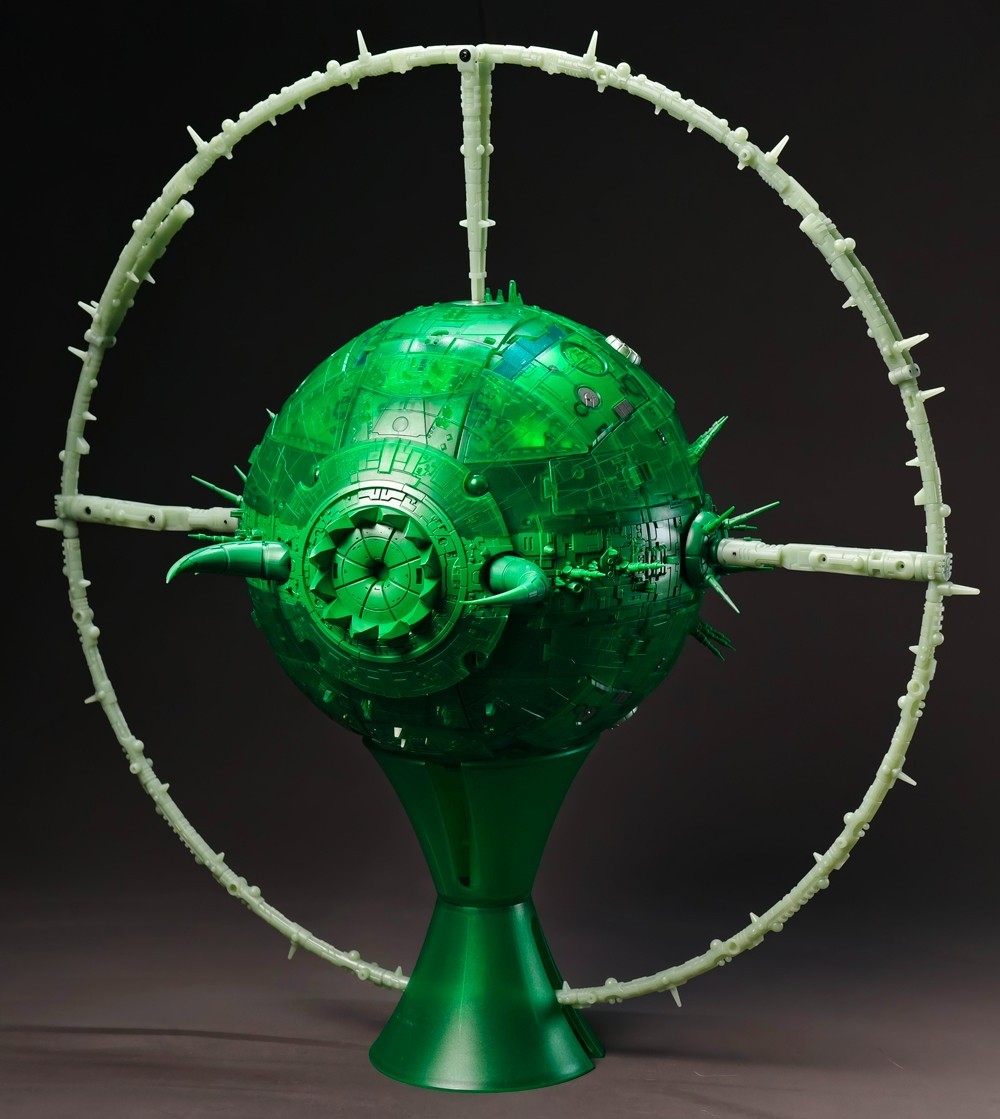 01-STUDIO 01S01G Cell Unicron Transparent Glow-in-the-Dark Version Transforming