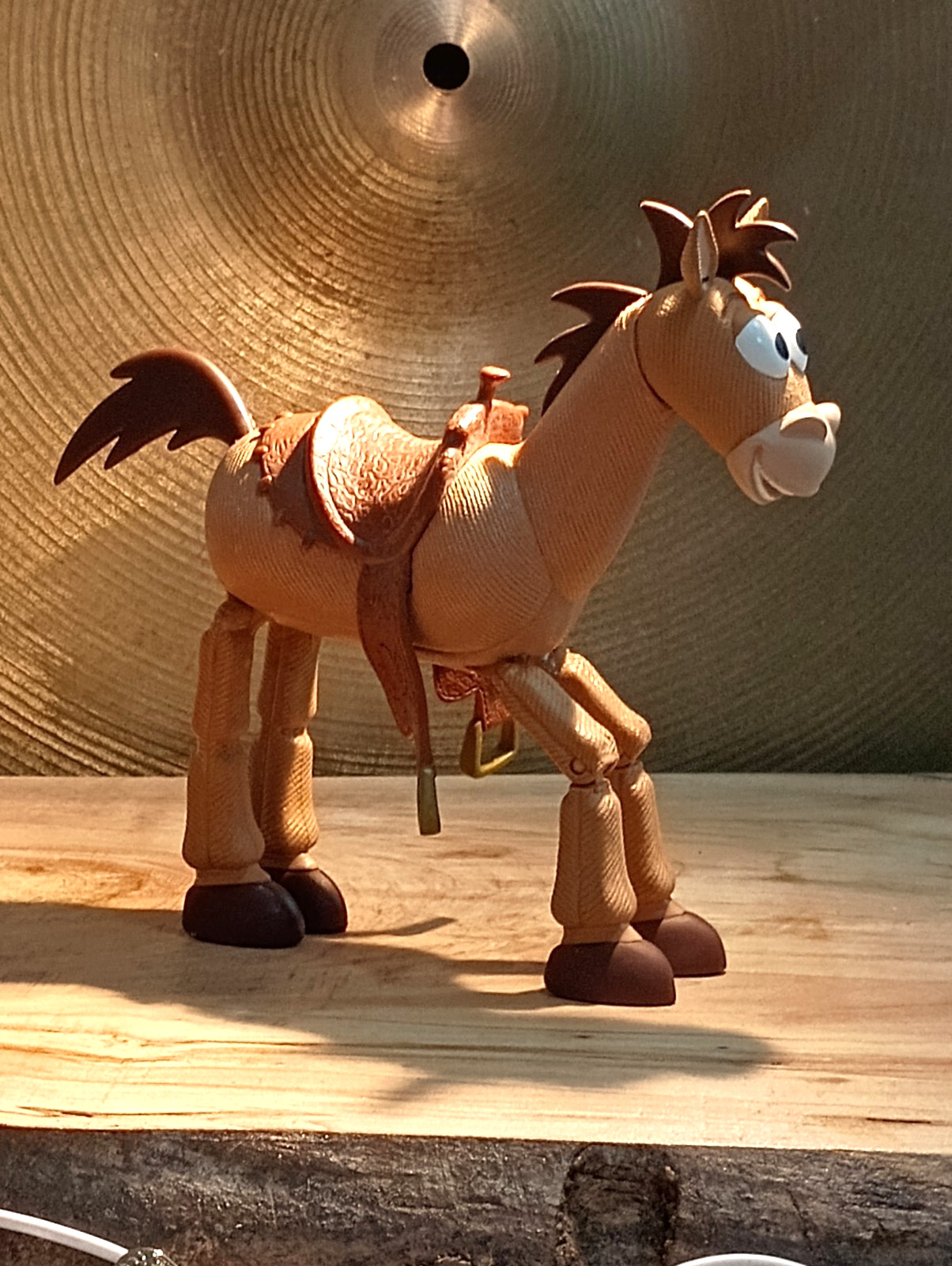 #T25 – 1996 Toy Story Franchise BULLSEYE Horse 6.5 In Tall Plastic Action Figure