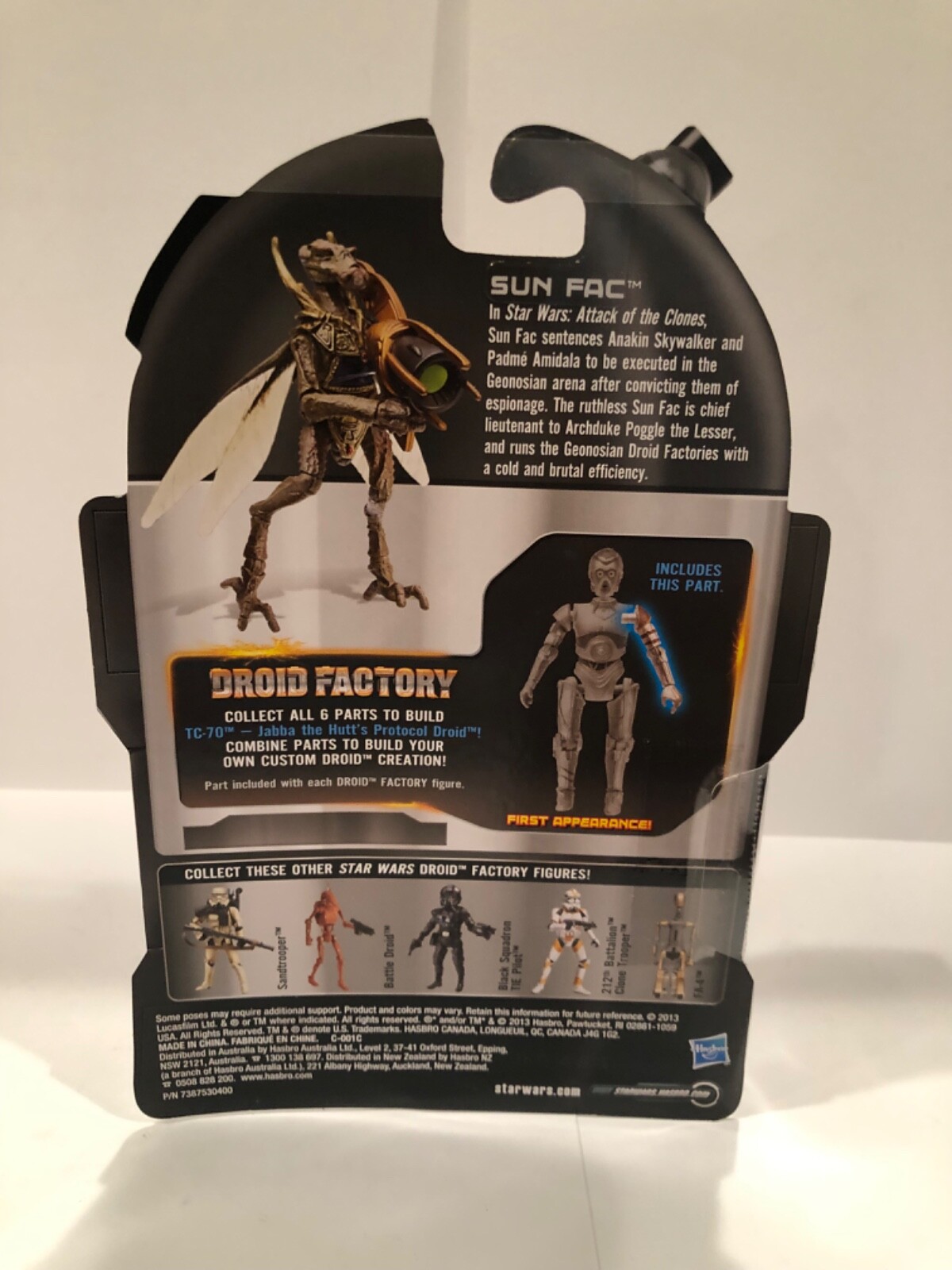 Sun Fac STAR WARS Legacy Collection Droid Factory MOC NEW