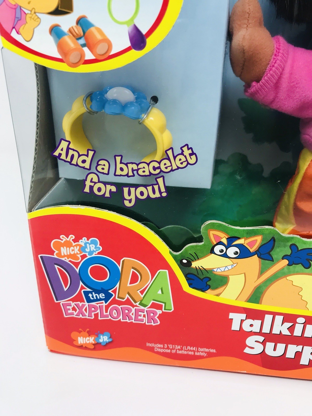 Dora the Explorer Talking Surprise Doll Fisher Price Nickelodeon 2002 New