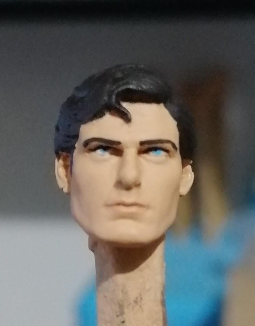 120 CHRISTOPHER REEVE SUPERMAN – custom resin headcast