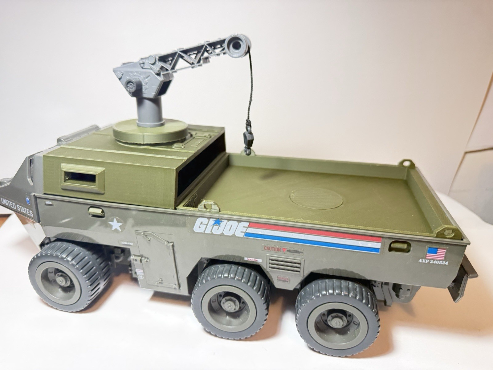 GI JOE APC Top Replacement SUPER SET 3D Print Whirlwind Stinger JUMP Crane