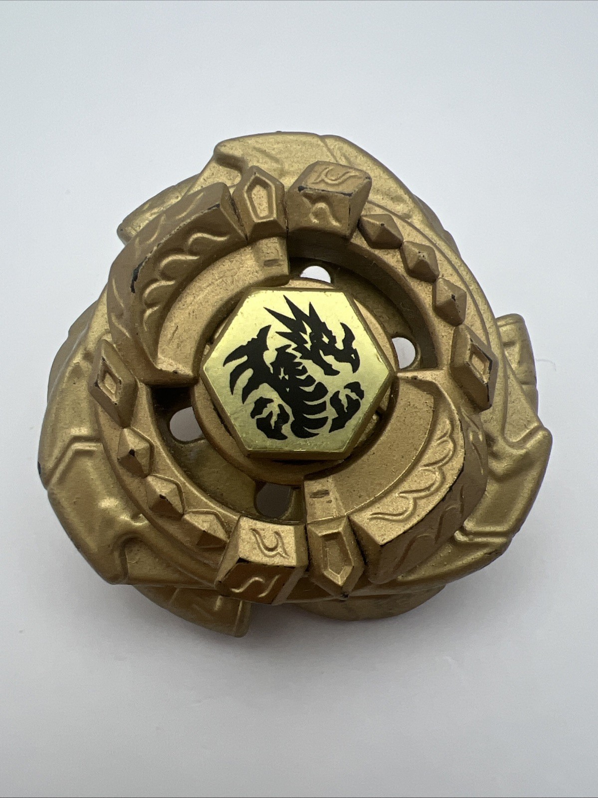 Gold Omega Dragonis 85XF Painted Beyblade Takara Tomy Metal Fury 4D
