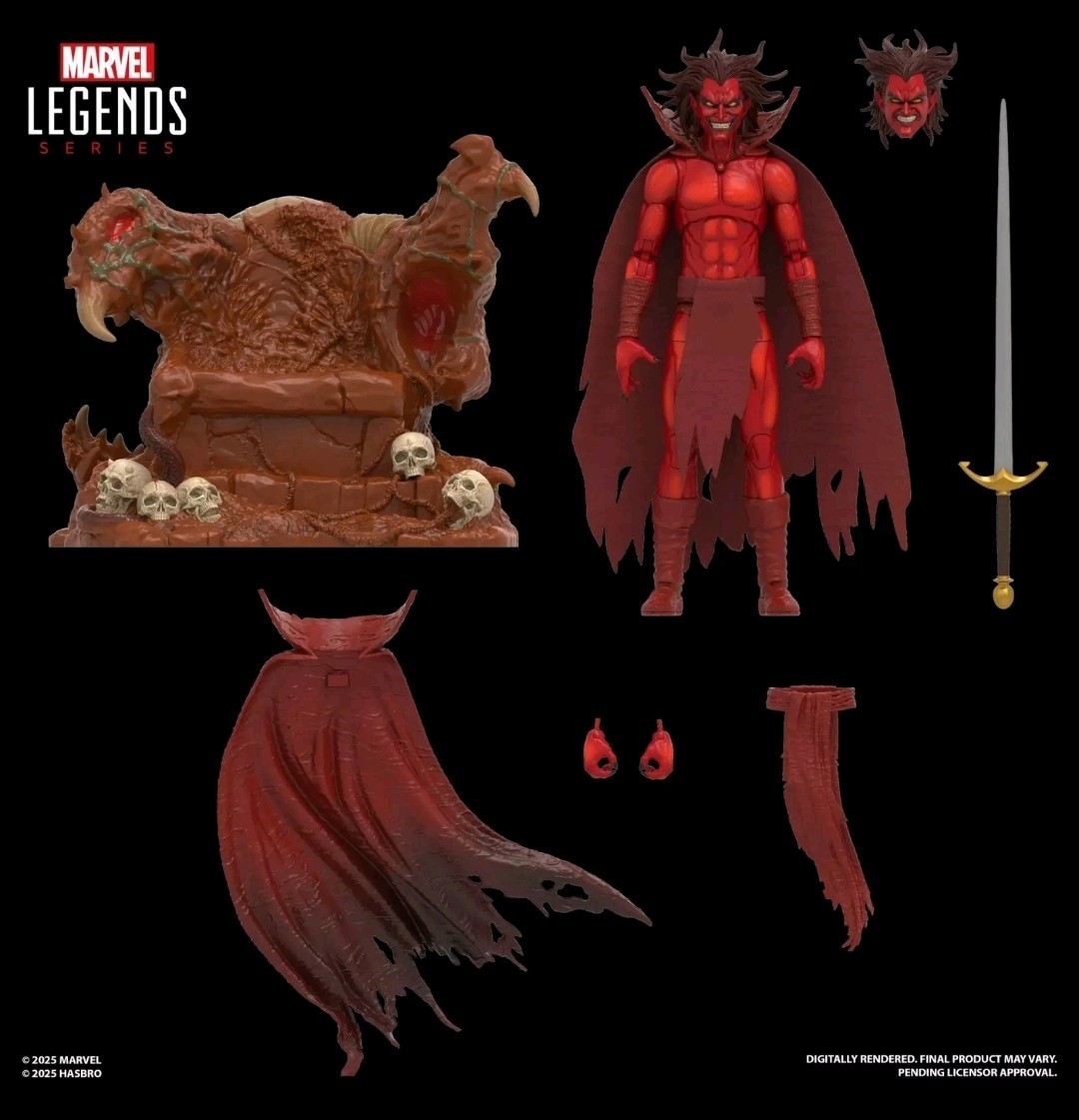Marvel Legends Mephisto with Infernal Throne Confirmed Presale 7/1/26 ETA