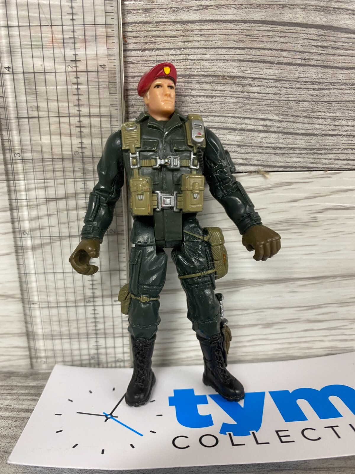 Colonel Stewart Chap Mei Red Beret Army Man Soldier 4&Prime; Action Figure –
