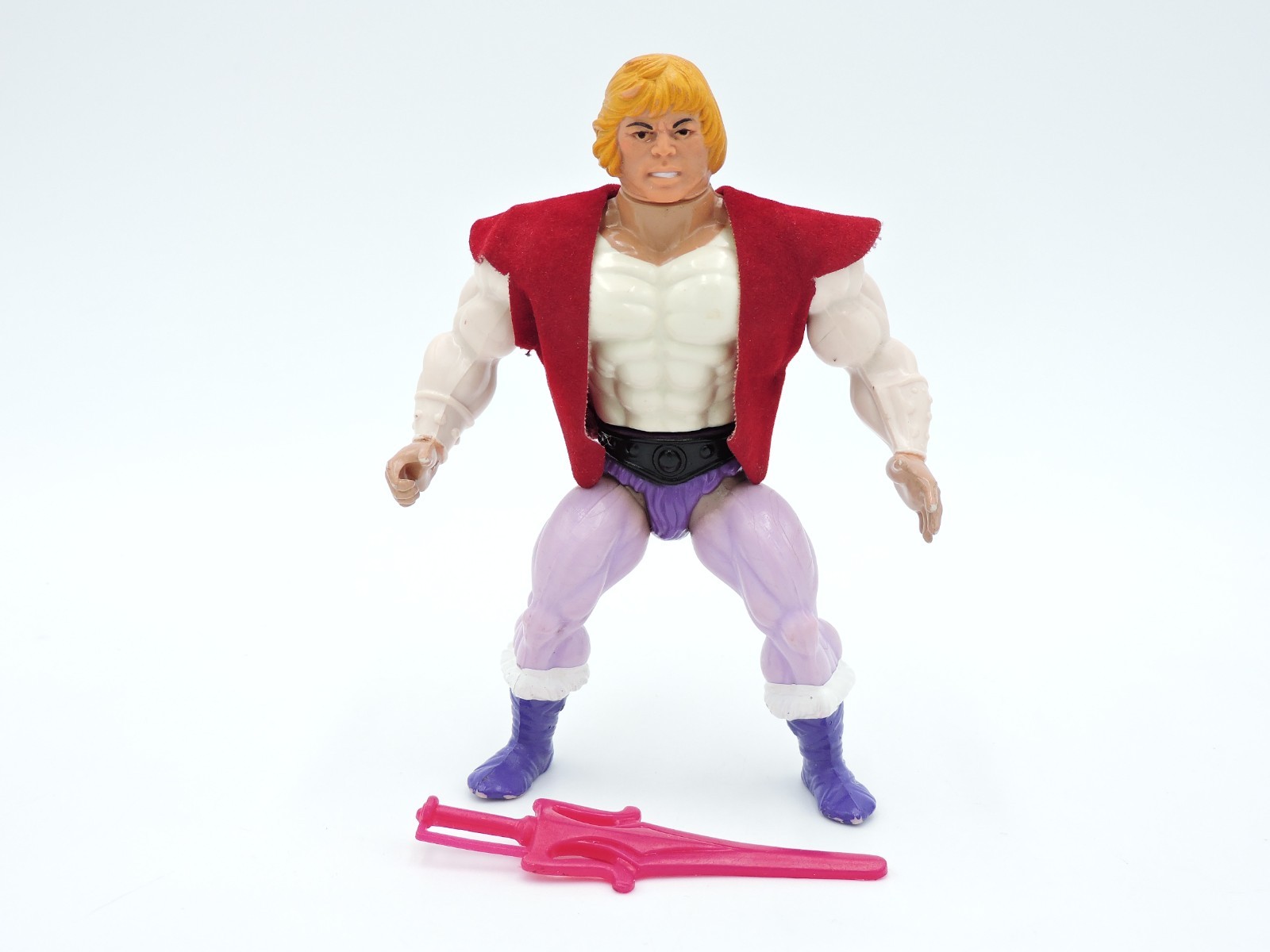 Prince Adam figure Masters of the Universe 1984 Mattel NO Belt vintage He-Man