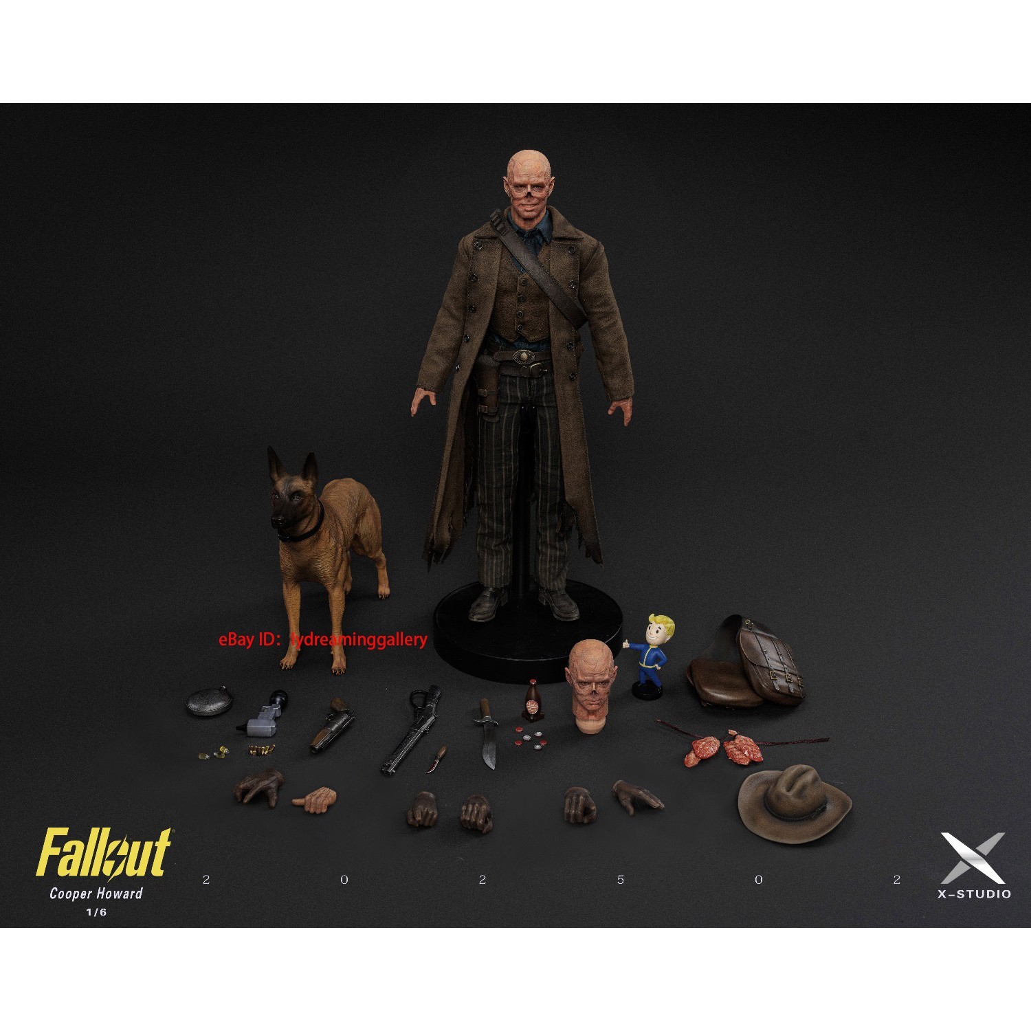 X-STUDIO X-S004 Fallout Cooper Howard 1/6 scale Limited Action Figure