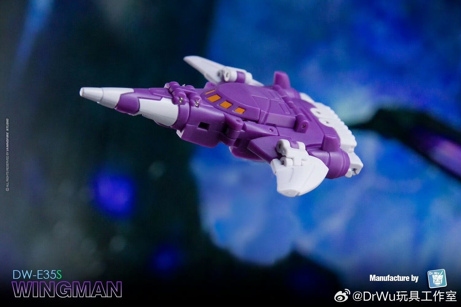 DR.WU DW-E35&DW-E34 Wingman Wasp GOLDEN BEETLE Action Figure MINI 4.5-6 cm Robot