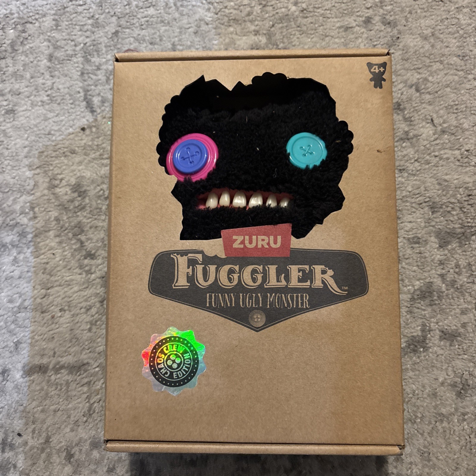 ZURU FUGGLER FUNNY UGLY MONSTER INDECISIVE CHAOS CREW EDITION NIB