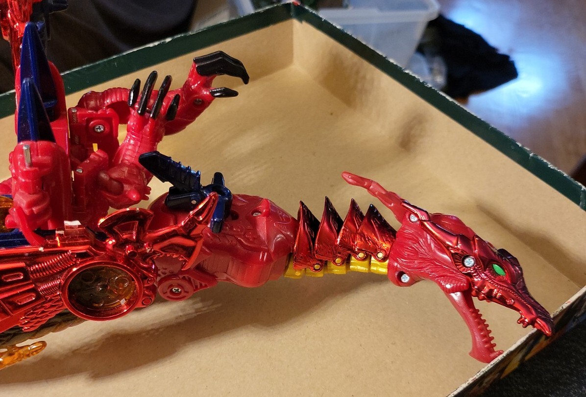 Transformers Beast Wars Transmetal 2 Megatron Dragon For Parts