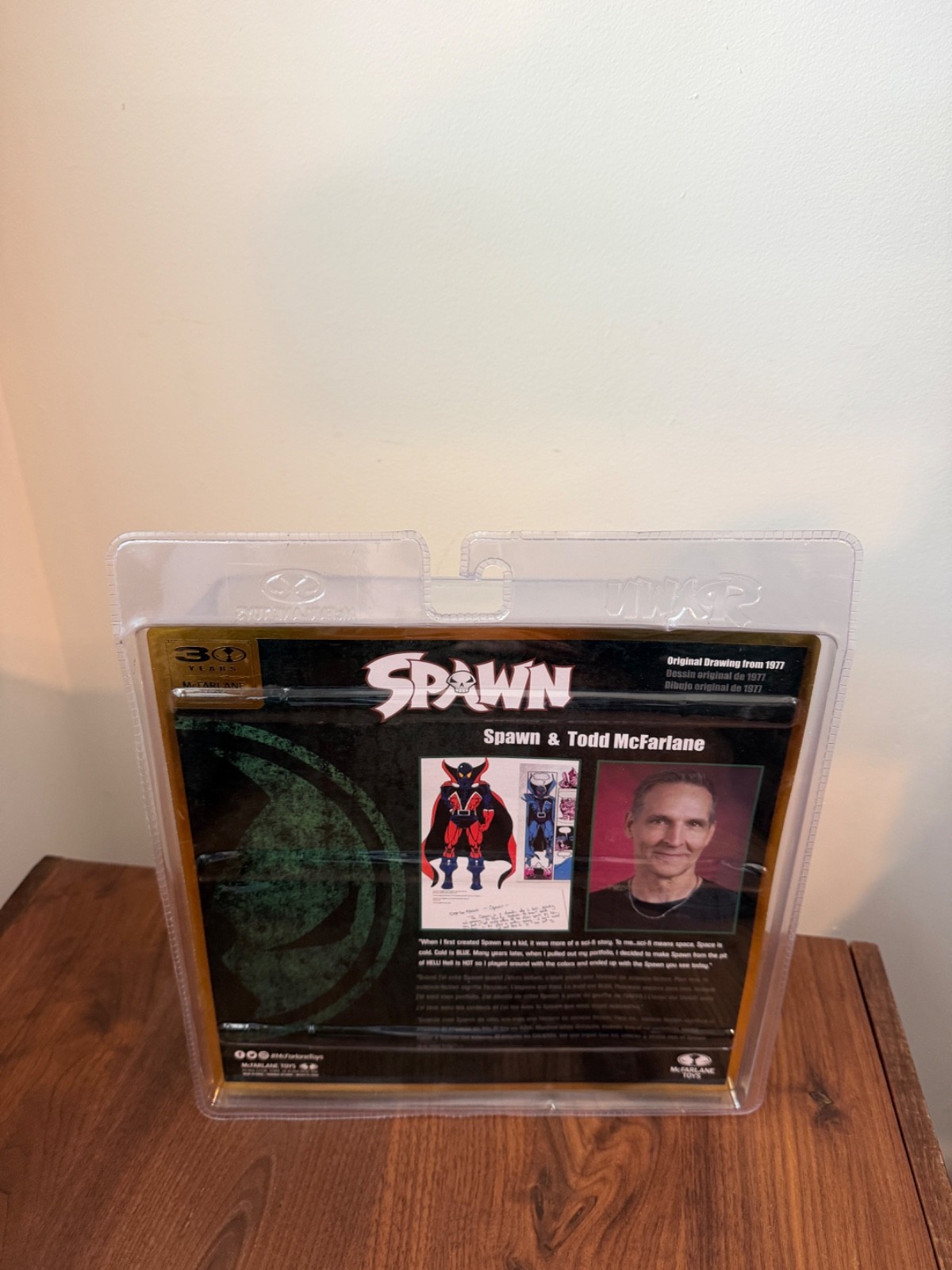 McFarlane Gold Label 30th Anniversary Spawn and Todd 7&Prime; Action Figures 2-Pack